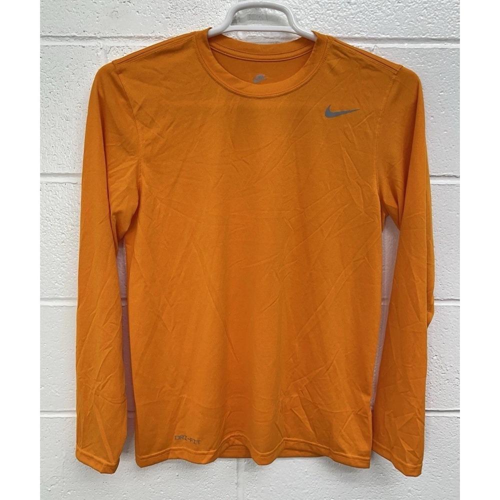 Nike Mens Dri-Fit Legend Training Shirt PACE Orange 727980 873 Size Small